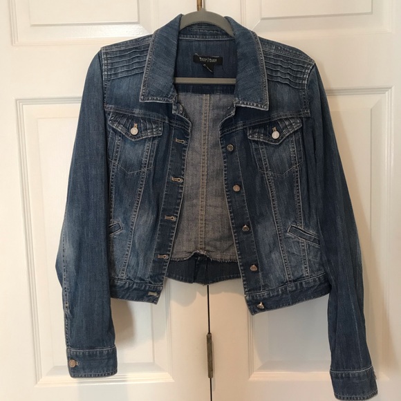 White House Black Market Denim Jacket - Picture 2 of 6